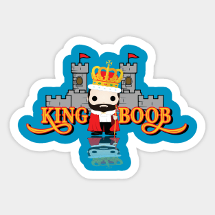 King Boob Sticker